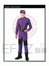 長袖保安服制服設計圖316