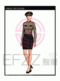 長袖保安服制服設(shè)計(jì)圖348