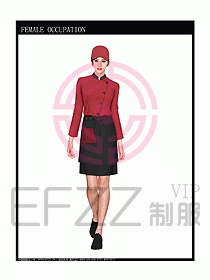 快餐服務(wù)生制服設(shè)計(jì)圖101
