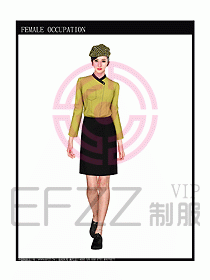 快餐服務(wù)生制服設(shè)計(jì)圖114