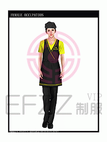 快餐服務(wù)生制服設(shè)計圖187