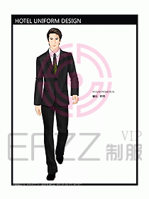 酒店經理服裝設計圖335