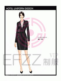 酒店經理服裝設計圖332