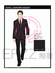 酒店經理服裝設計圖337