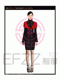 女秋冬職業(yè)裝設計圖874