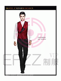 桑拿會(huì)所服務(wù)員制服設(shè)計(jì)圖287
